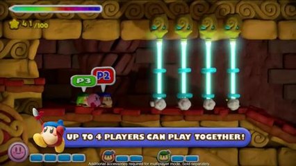 Kirby and the Rainbow Curse Trailer