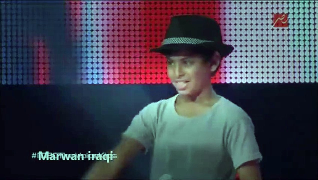 رقص تامر حسني مـع المشترك  ريان The Voice Kids