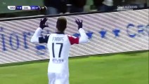 Diego Farias Goal - Crotone 1-1 Cagliari - 18-01-2016