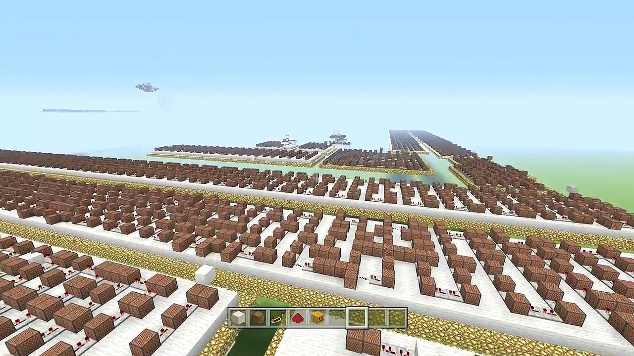 Die in a fire Fnaf 3 Minecraft |Note Block Song + Doorbell Tutorial| (The Living Tombstone