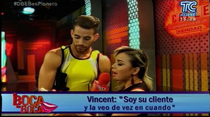 Vincent habla sobre la supuesta vinculación con Sofía Vásconez