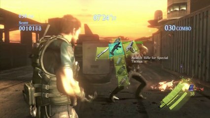 RESIDENT EVIL 6  [HD] - THE MERCENARIES - CHRIS DUO - HIGH SEAS FORTRESS (S RANK!)