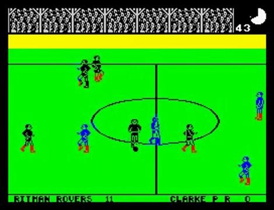 Match Day Walkthrough, ZX Spectrum (21-0 on highest difficulty)