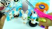 McDonalds RABBIDS HAPPY MEAL Collection of 2015. Full Set of TOYS