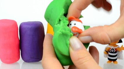 Princess Jasmine Play doh Kinder Surprise eggs Tom and Jerry Dora Toys 2015 George Pig_ By Toba.tv