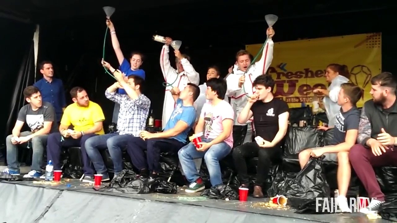 Epic Eating Contest Puke Fail __ Fail of the Day  By Toba.tv