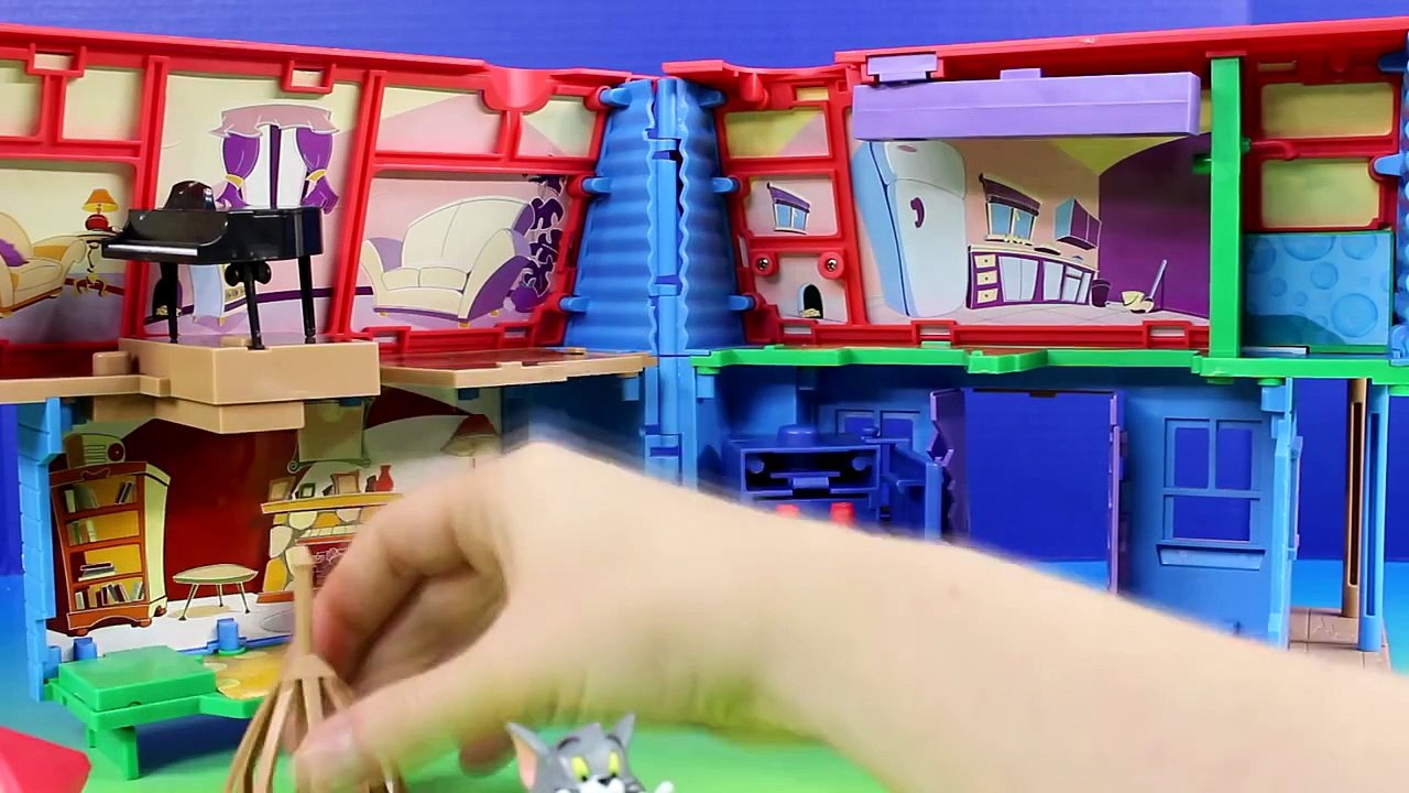 Tom And Jerry Tricky Trap House Playset Game Of Cat And Mouse_ By Toba.tv