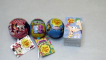 5 Surprise eggs! Planes, Phineas & Ferb, Маша и Медведь, Minnie Mouse, Animals.