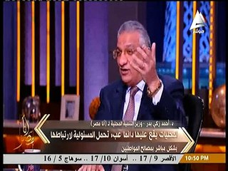 وزيرالتنمية المحلية لبرنامج "أنامصر" المحليات تتحمل أعباء كثيرة جدا لخدمة المواطن