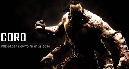 Télécharger la video: Mortal Kombat X - Goro Trailer - Mortal Kombat 10