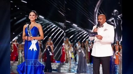 El primer encuentro en televisión de Miss Colombia y Steve Harvey