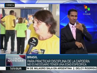 Brasil: ancianos practican Capoeira para mejorar calidad de vida