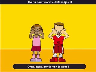 Kinderliedjes- Hoofd, Schouder Knie en teen