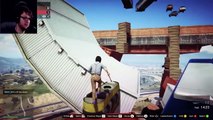 GTA 5 PC Online Funny Moments - WINDMILL DEATH RUN! (Custom Games)