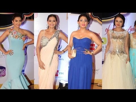 Television Hot Celebs Soptted @ Zee TV’s Boroplus Gold Awards 2015