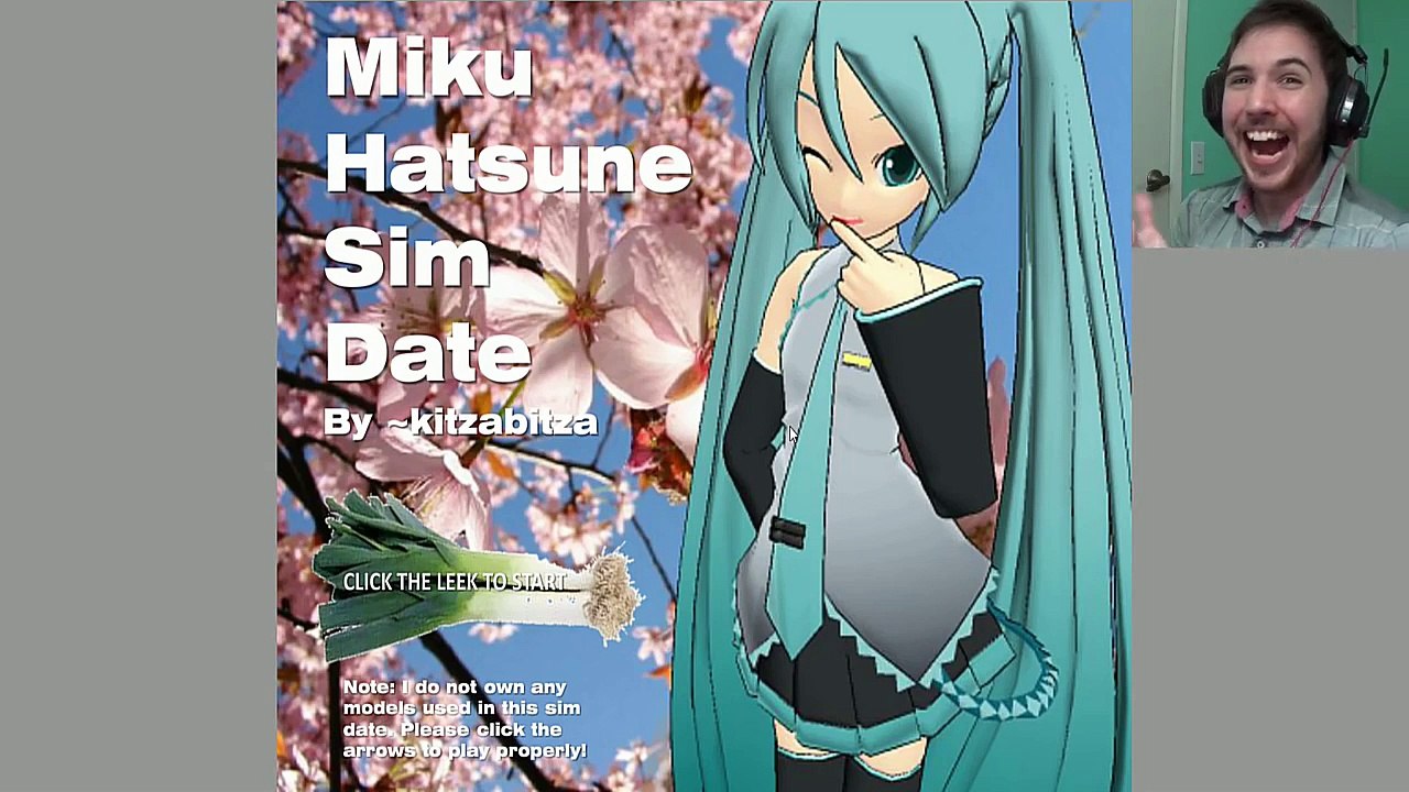 CATCHING MIKU IN THE SHOWER - Hatsune Miku Sim Date