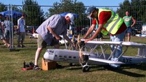 HANDLEY PAGE HP 42 GIANT RC OLDTIMER MODEL FLIGHT DEMO / RC Airshow Airliner Meeting 2015