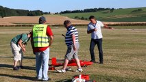 HEINKEL HE 162 SALAMANDER PULSO JET LOUD AND FAST FLIGHT DEMONSTRATION / RC Airshow Opping