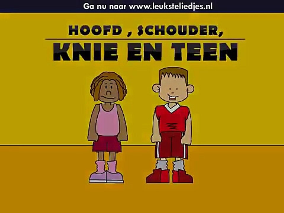 Kinderliedjes  Hoofd, Schouder Knie en teen