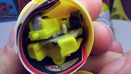 12 Surprise Eggs Kinder Surprise Cars 2 Zaini Thomas Spongebob