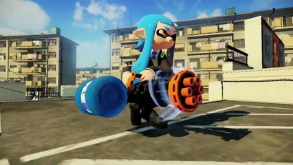 Splatoon tráiler novedades MiniGun