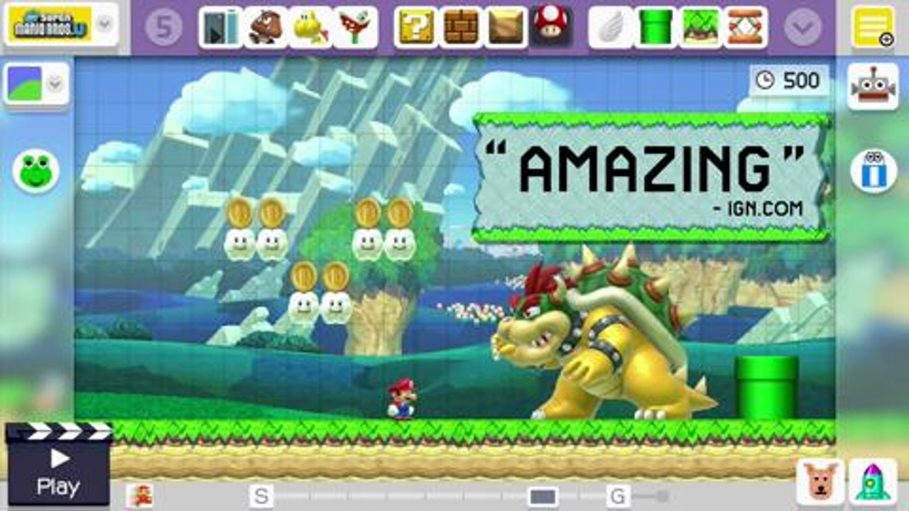 Super Mario Maker Accolades Trailer