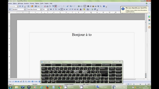 Utiliser un Clavier Virtuel