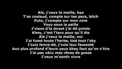SCH -  Rêves de gosse (Paroles)