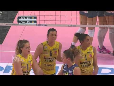 Bergamo - Conegliano 0-3 - Highlights - 14^ Giornata MGS Volley Cup 2015/16