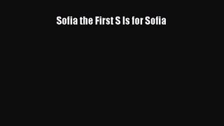 Download Sofia the First S Is for Sofia Ebook Online