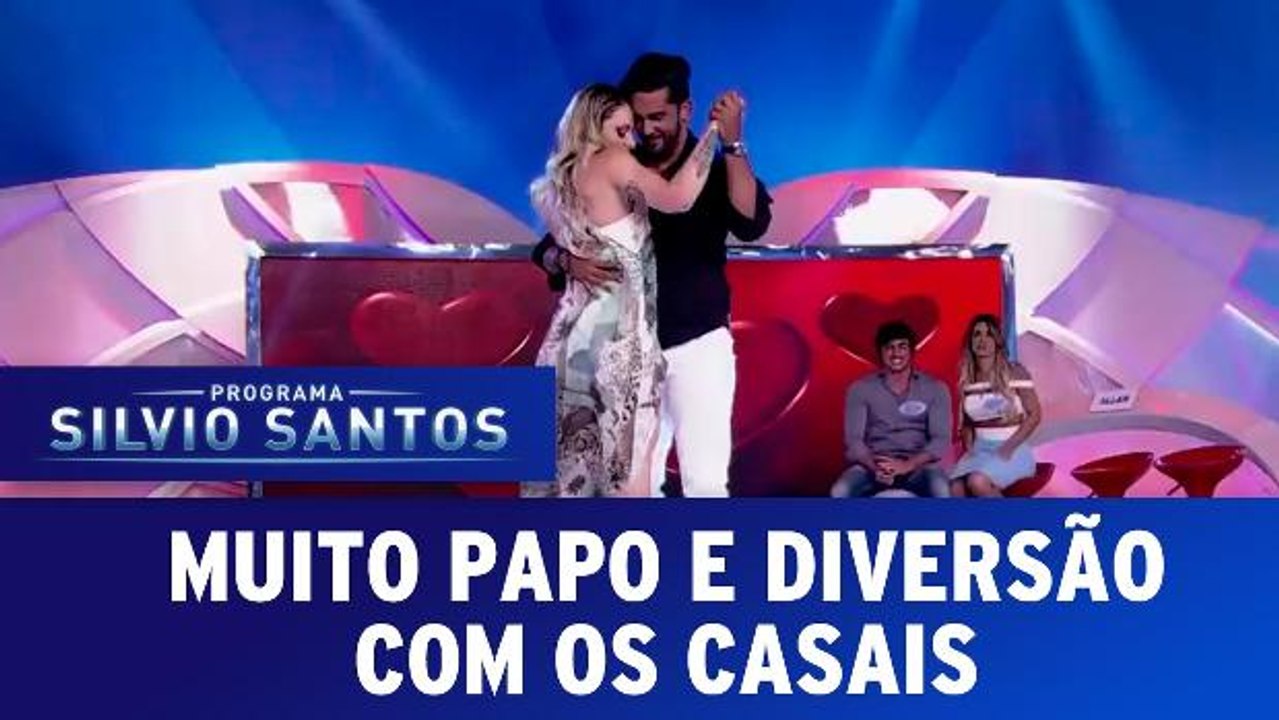 Será que vai rolar beijo no Programa Silvio Santos?