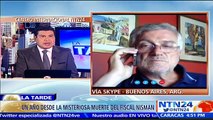 Analista político dice que “única solución” para esclarecer muerte de Nisman es creando una comisión de investigación independiente