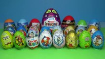 26 Surprise eggs Kinder Maxi Disney Pixar Cars 2 Маша и Медведь Kinder Surprise Toy Story