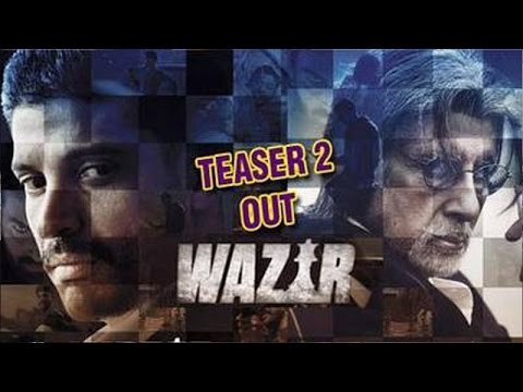 Wazir OFFICIAL TRAILER Release | Amitabh Bachchan, Farhan Akhtar