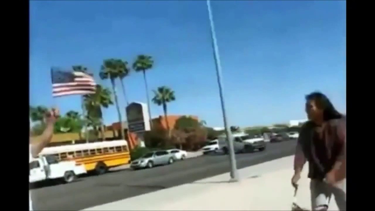 Native American Man Owns Racist Anti-Illegal Immigration Protesters Youre All Fking Ill