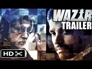 Wazir Trailer 2015 | Amitabh Bachchan, Farhan Akhtar, John Abraham | Teaser 2 Launch Event