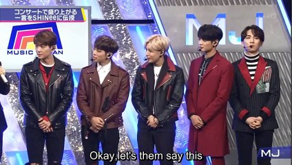 [ENG SUB]SHINee 161018 MUSIC JAPAN Interview