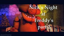 Five Nights at Freddys Animations: Nicks Night at Freddys (All 3 Parts Compilation)
