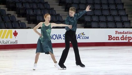 2016 CTNSC Novice Pattern Dance 2 - HOGG/MCDONALD