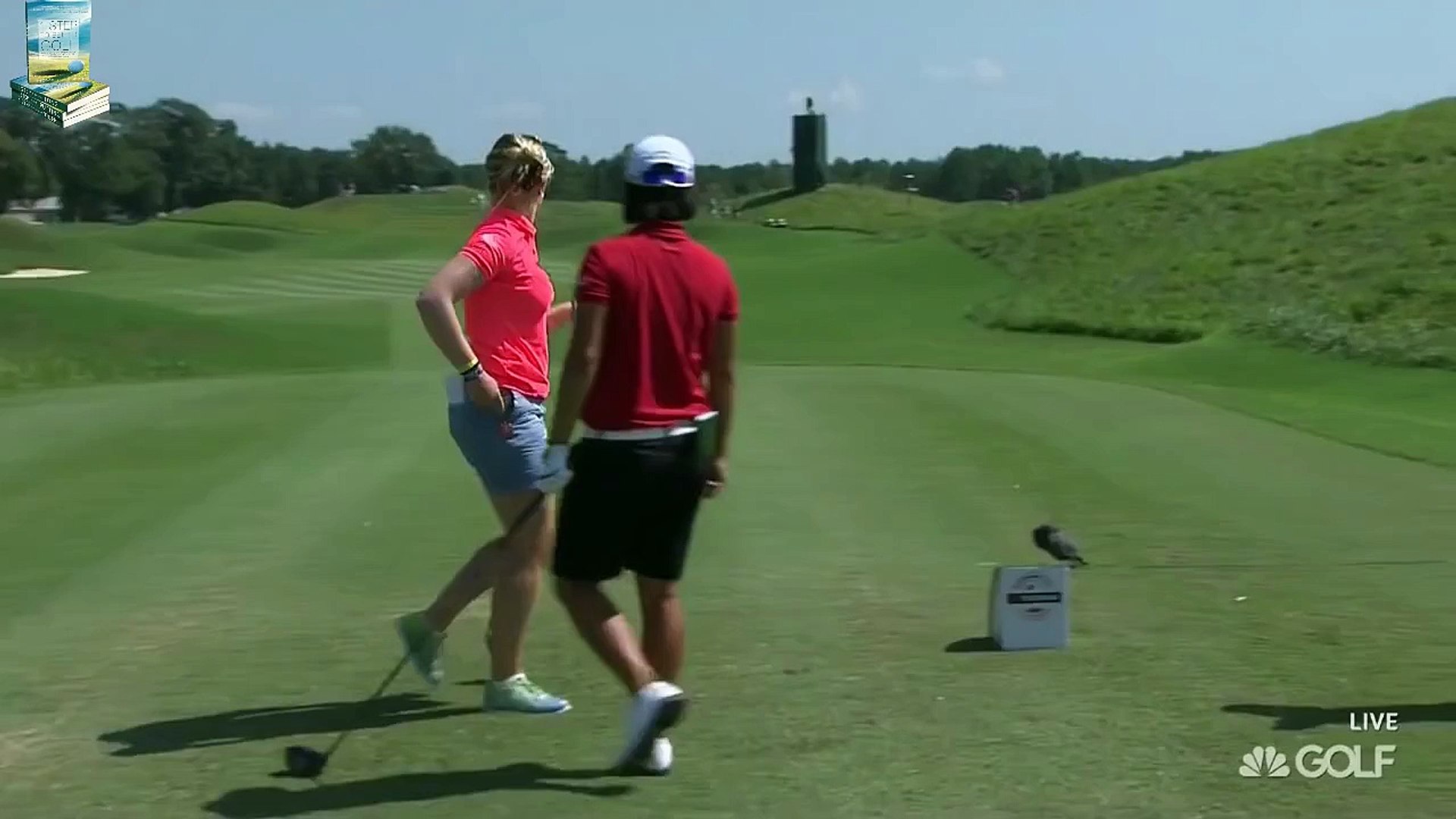 Golf Star Charley Hull Pounds A Drive 2015 Yokohama Lpga Tournament