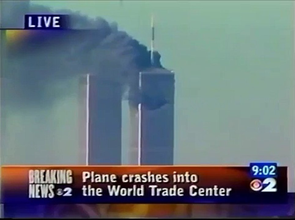 Attentats 11 septembre 2001 WTC 9/11 - Second impact (C*B*S Angle 2: C*B*S* 2 [New York] e
