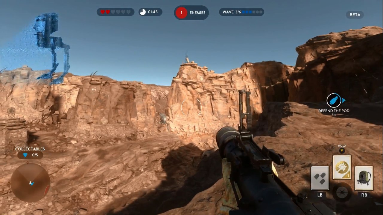 Star Wars Battlefront Beta - Gameplay Xbox One