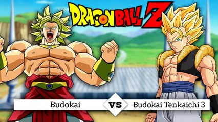 Cara a cara DBZ Budokai 3 VS DBZ Budokai Tenkaichi 3