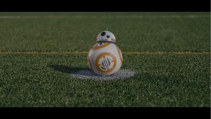 Selección española fútbol contra el BB8 Star Wars