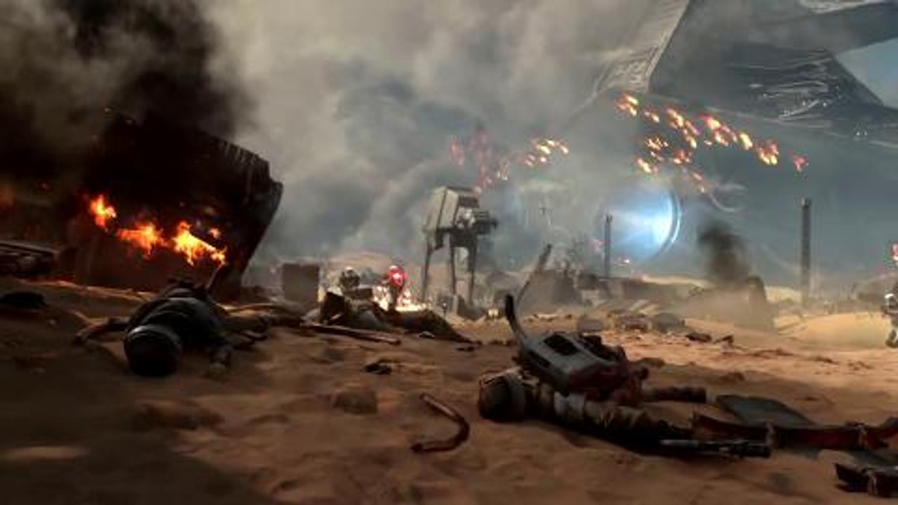Star Wars Battlefront- Battle of Jakku Teaser T...