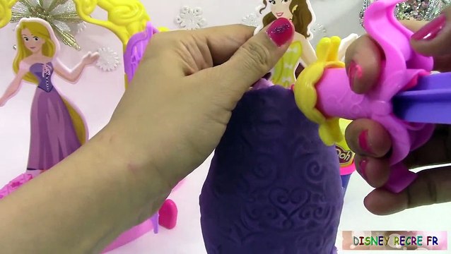 Pâte à modeler Princesse Boutique de Mode des Princesses Disney Arielle Raiponce Play doh