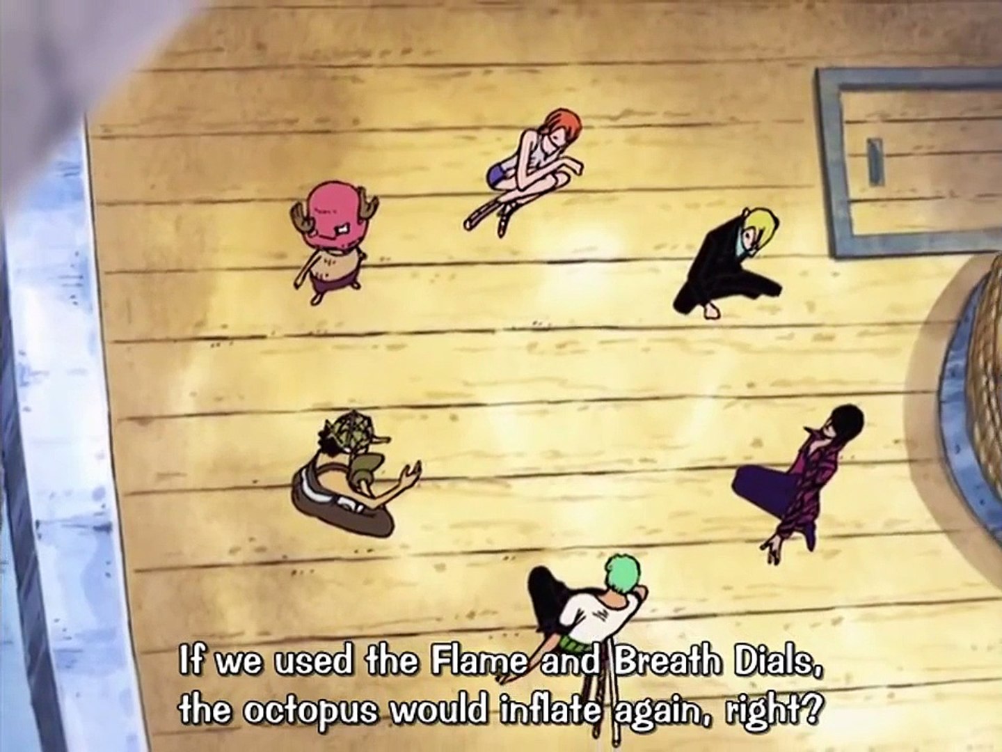 ⁣OCTOPUS IN LUFFY PANTS !!!!