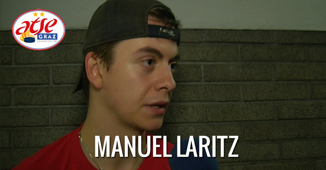 ATSE Graz gegen EV Zeltweg - Manuel Laritz Post-Match Interview