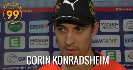 "Es tut mir leid für die Fans" - Corin Konradsheim/Graz99ers