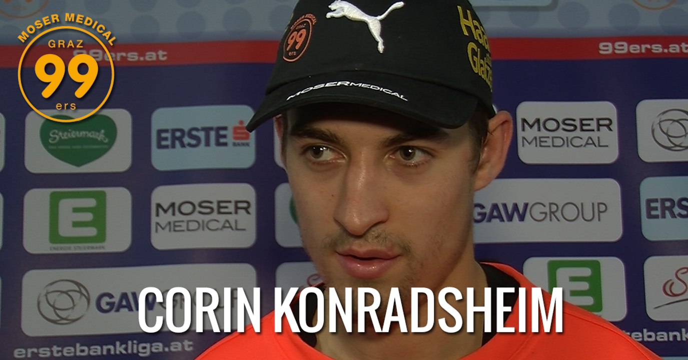 'Es tut mir leid für die Fans' - Corin Konradsheim/Graz99ers